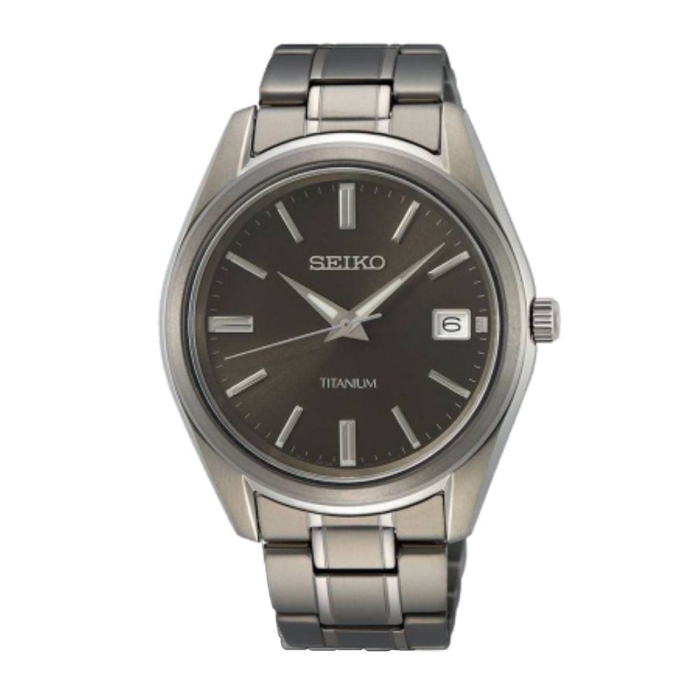 Montre Seiko Classique Titane Anthracite SUR375P1