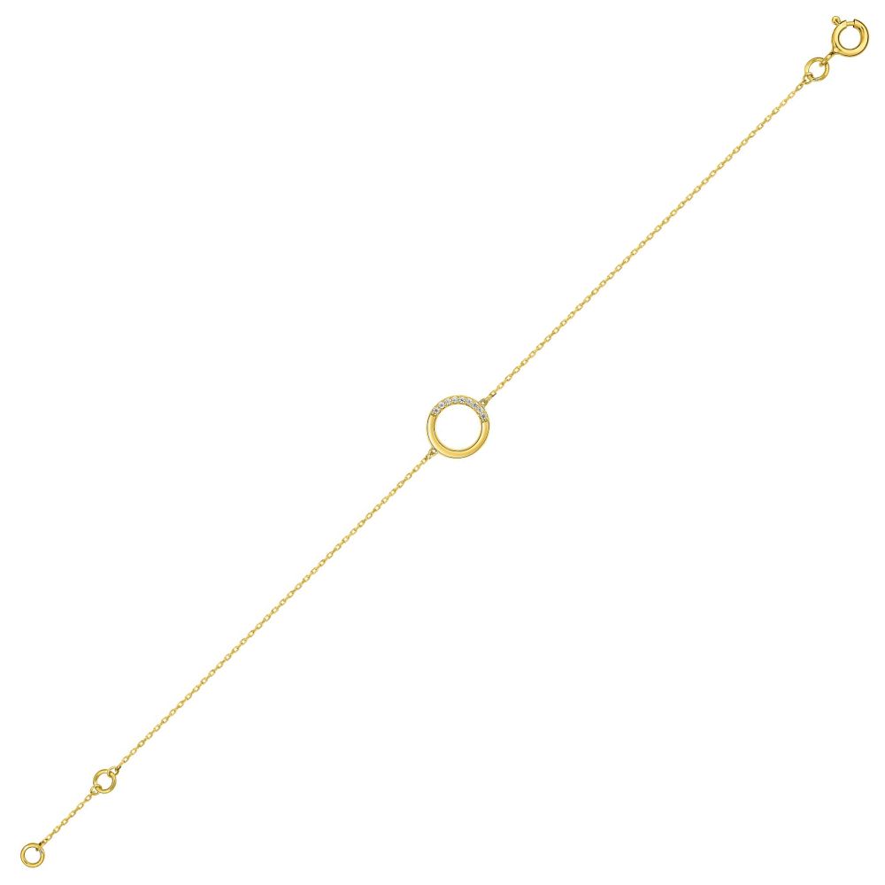 bracelet-oz-497004.Z0 (1) Bracelet cercle ajouré pavé, or jaune, oxydes – Image 2