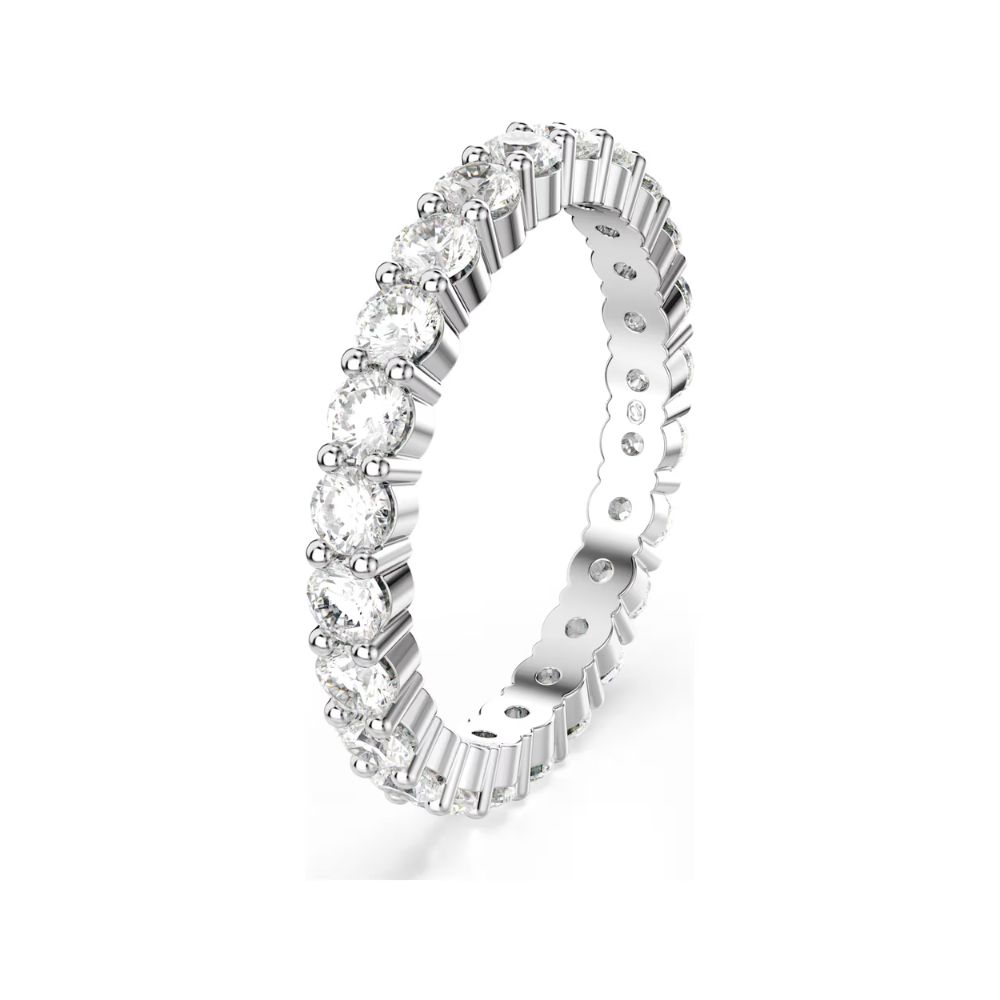 bague-swarovski-matrix-vittore (1) Bague Swarovski Matrix Vittore, rhodiée, blanc – Image 3