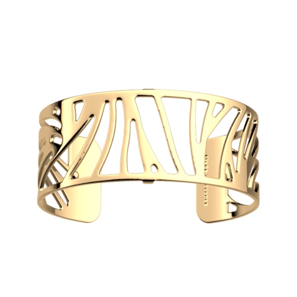 manchette georgettes perroquet 25mm dorée