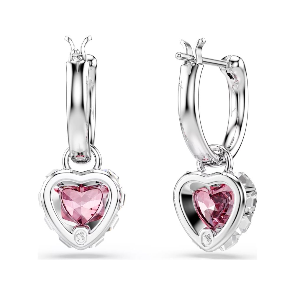 boucles-swarovski-chroma-roses-blanches-5757814 (4) Pendants d'oreilles Swarovski Chroma, blanches, roses – Image 5