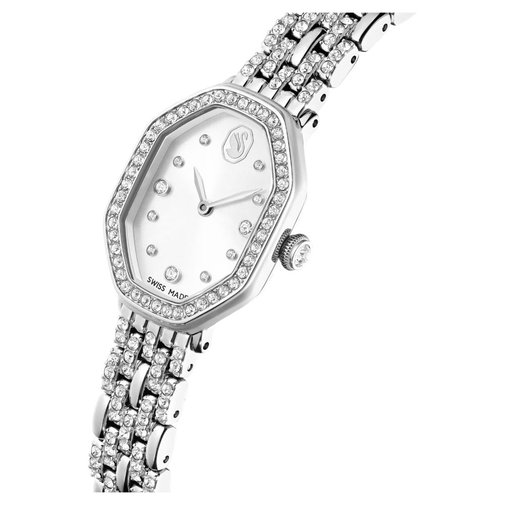 montre-swarovski-dextera-octagon-acier-5698690 (4) Swarovski Dextera Octagon, cadran gris, acier, quartz – Image 5