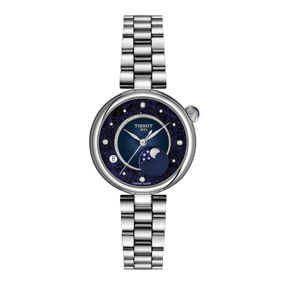 tissot desir phase de lune bleue T1522231149600