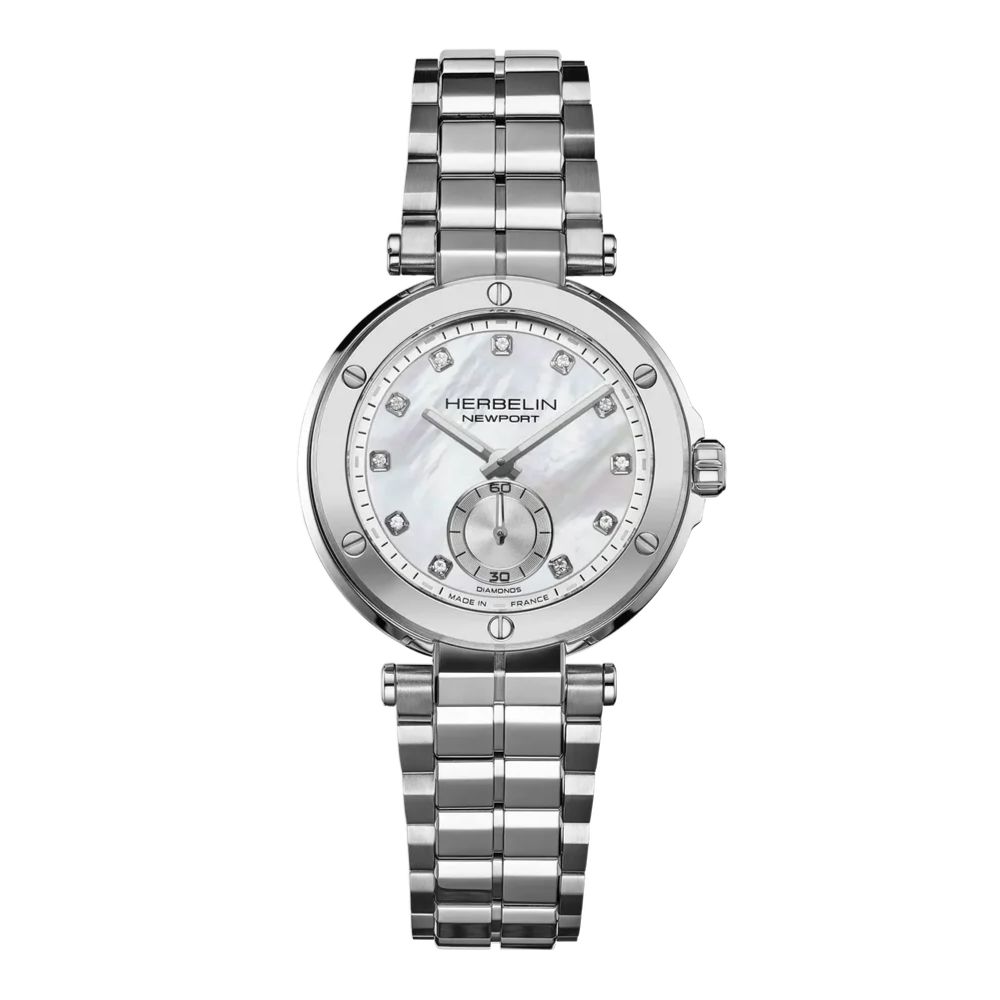 herbelin newport cadran diamants