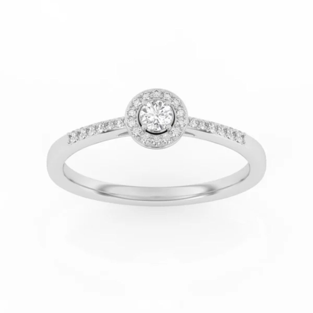 solitaire-diamants-lia-or-blanc Solitaire diamants accompagné, Lia, or 18K – Image 3